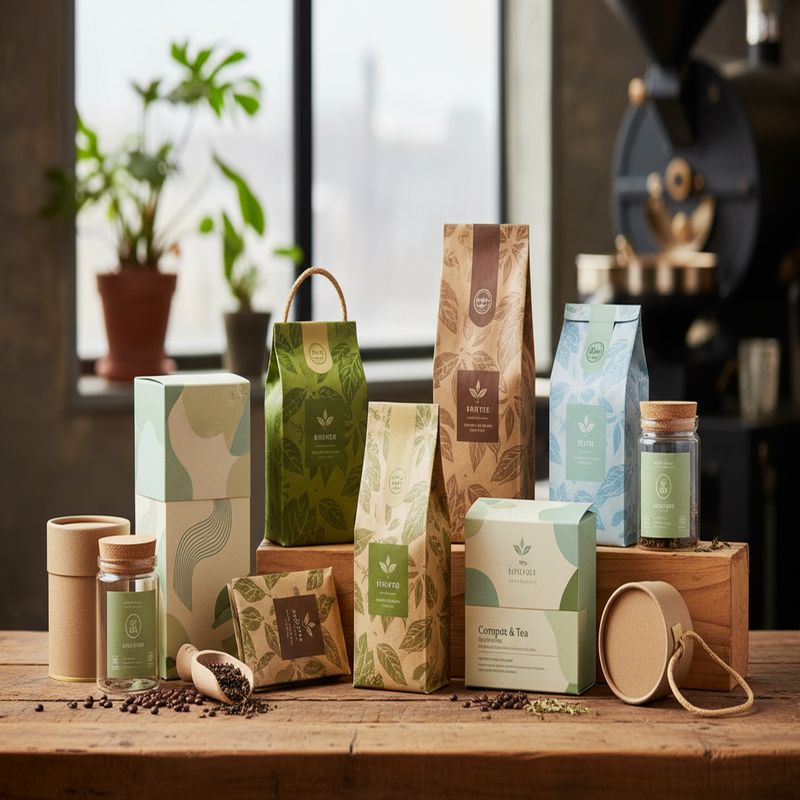 Brewing a Greener Future: Sustainable Custom Packaging for Australian Coffee & Tea Brands