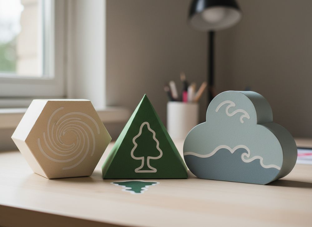 Die-Cut Box and Sticker Shapes Beyond Rectangles
