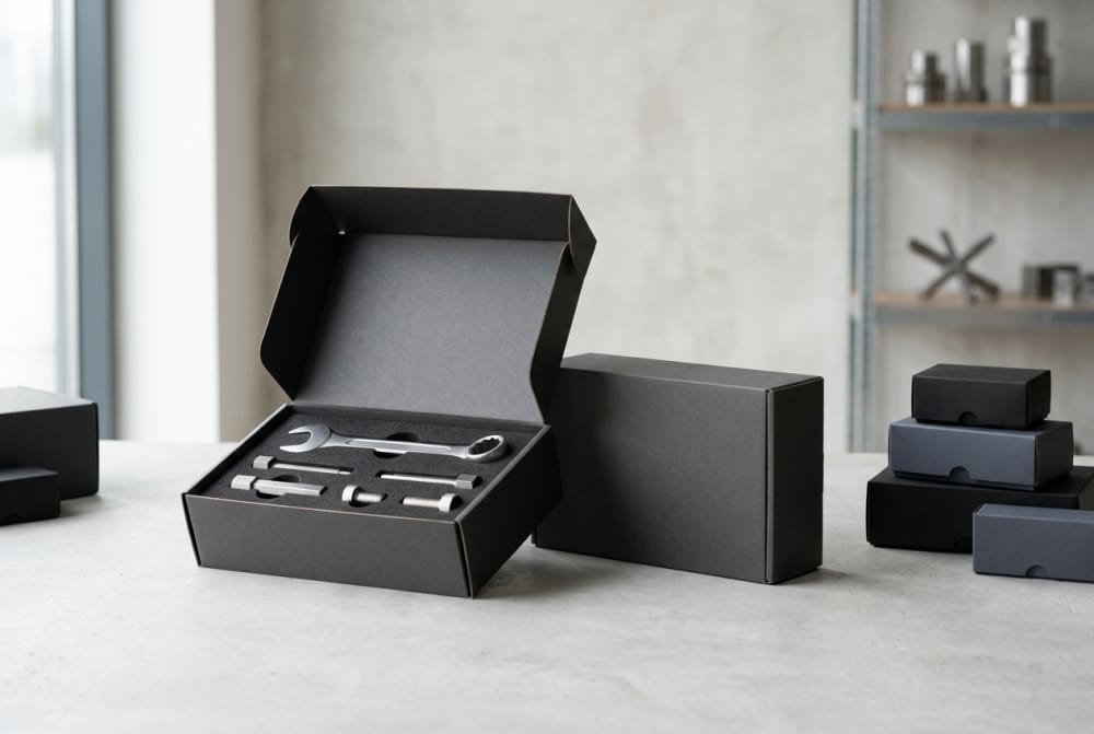 Packaging ideas for tools and hardware sold through industrial, retail, and B2B channels