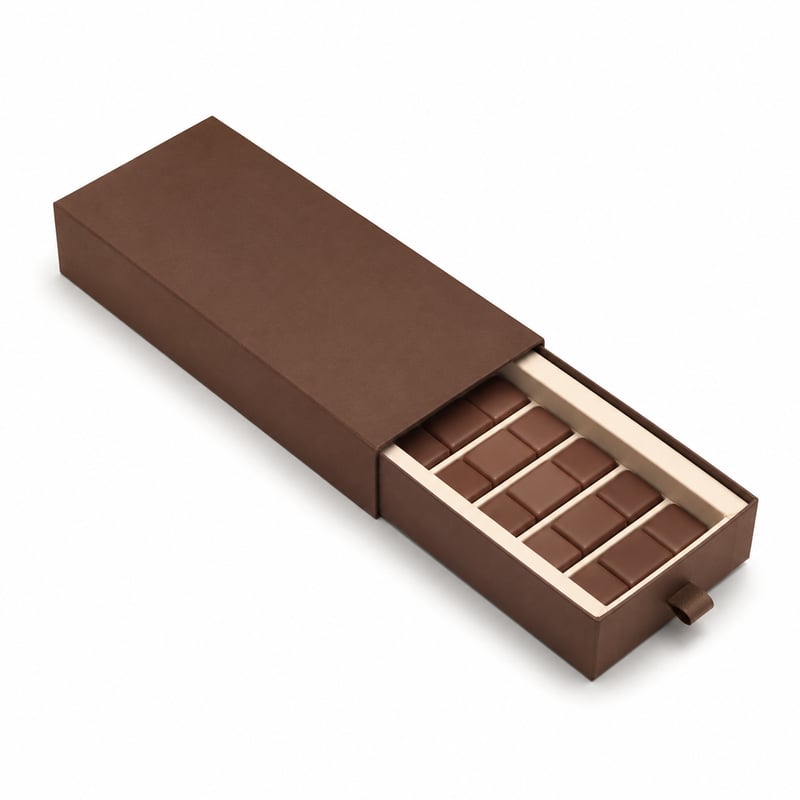 Chocolate Bar Drawer Box