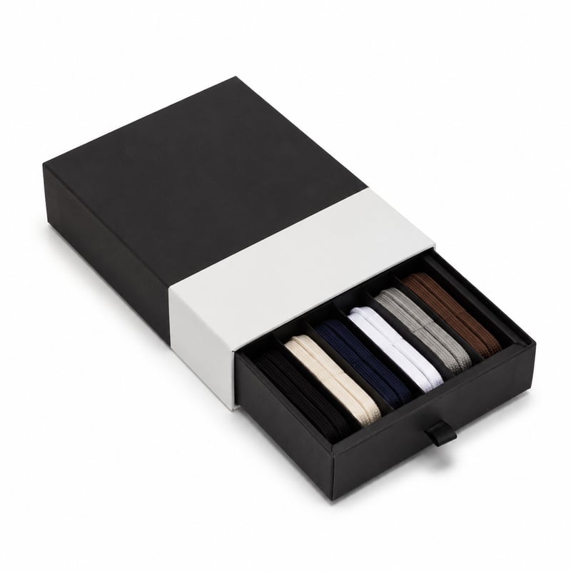 Shoelace Set Drawer Box