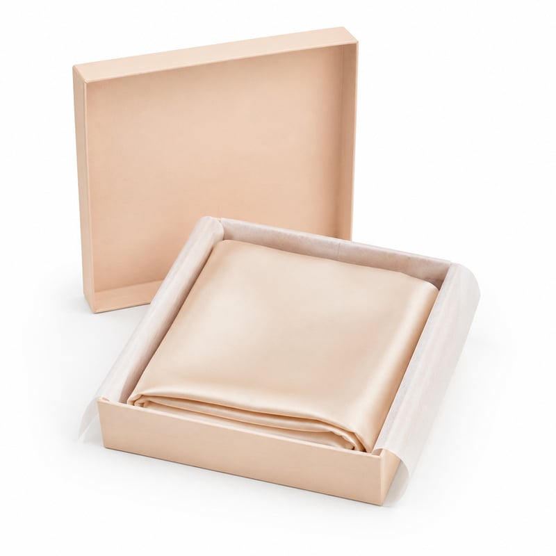 Silk Scarf Lid and Base Box